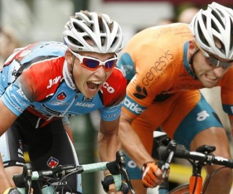Patrick Lane (left) - Australia Ciclying Team