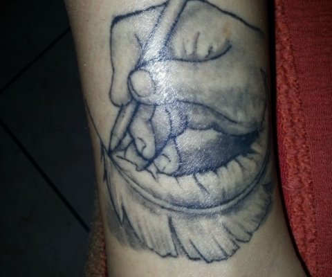 Tatoo from a Patient